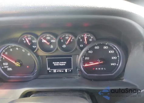 2022 Chevrolet Silverado 1500 4Wd Short Bed Custom z USA, uszkodzony, nr VIN 3GCPDBEK6NG631895